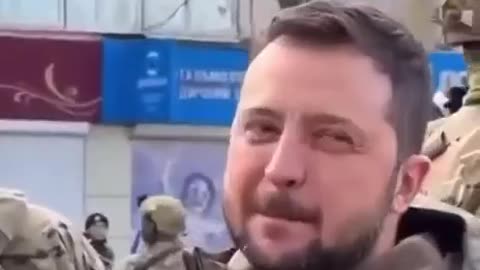 Zelensky's sniffle faces