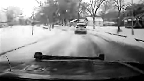 Milwaukee police chase ends in a icy creek