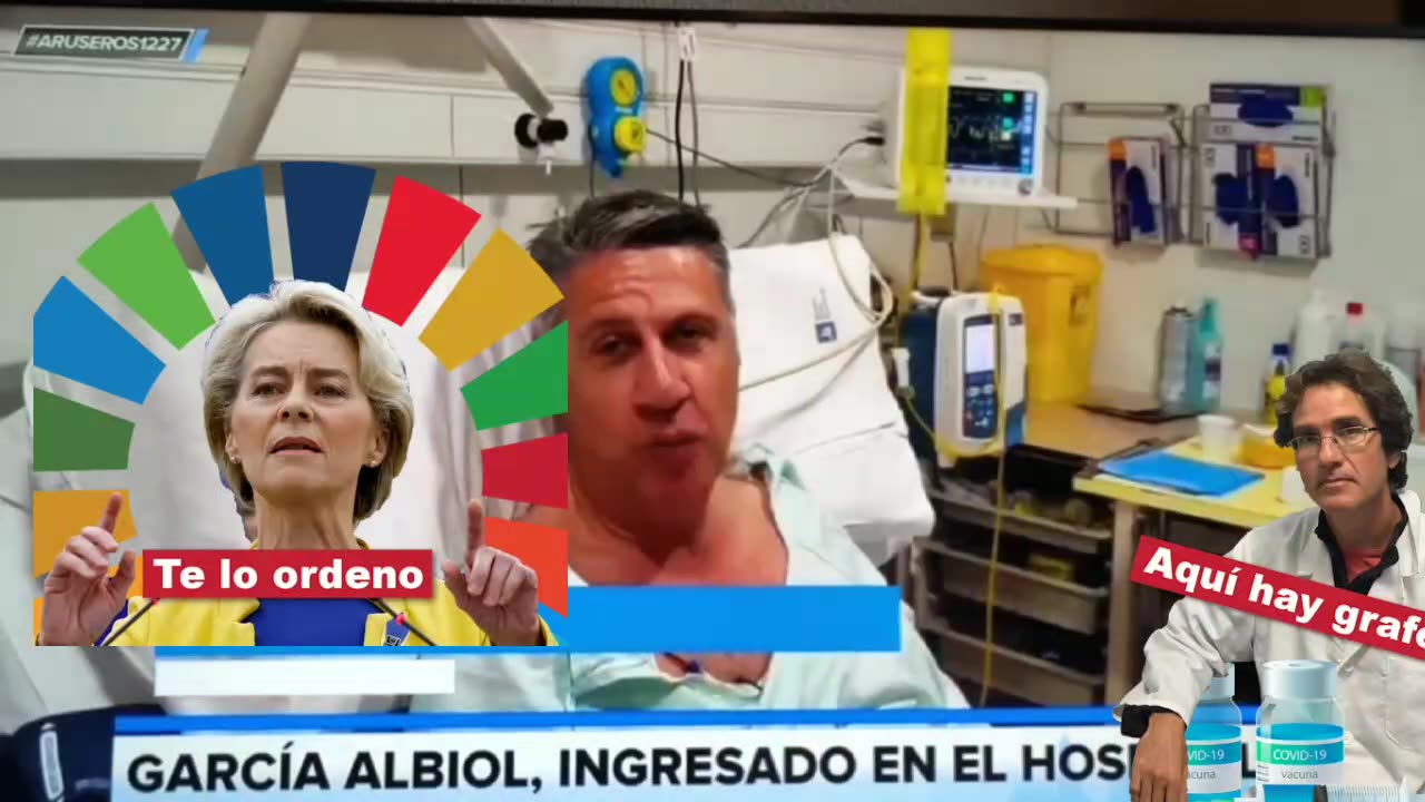 ALBIOL politico del PP España ingresado por una ARRITMIA #repentinitis