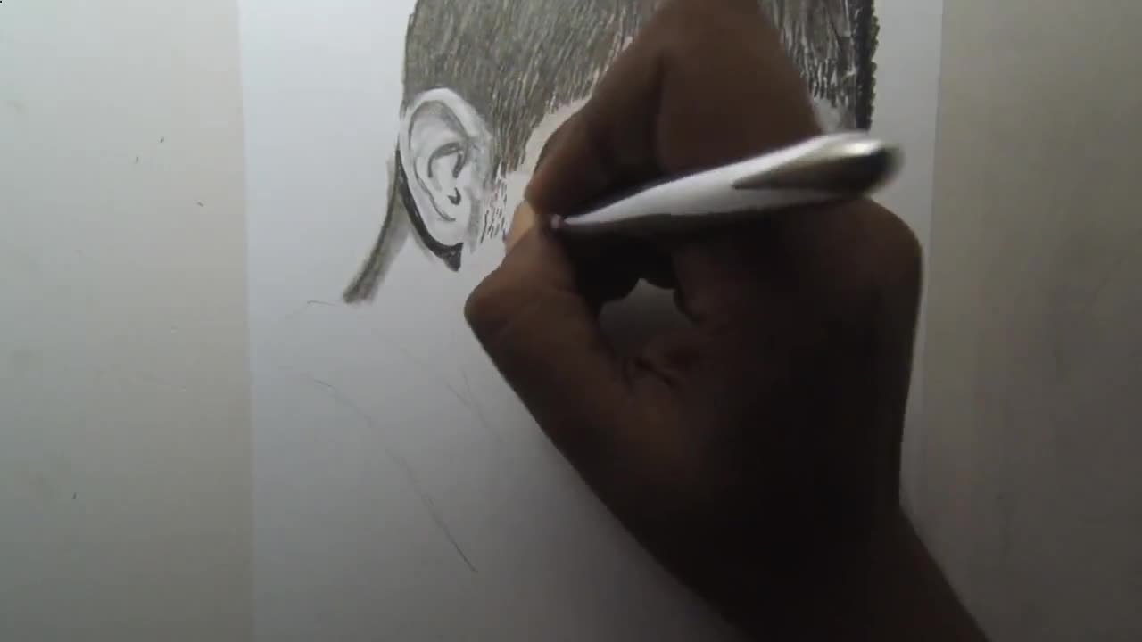 Drake's Best Look Pencil Drawing