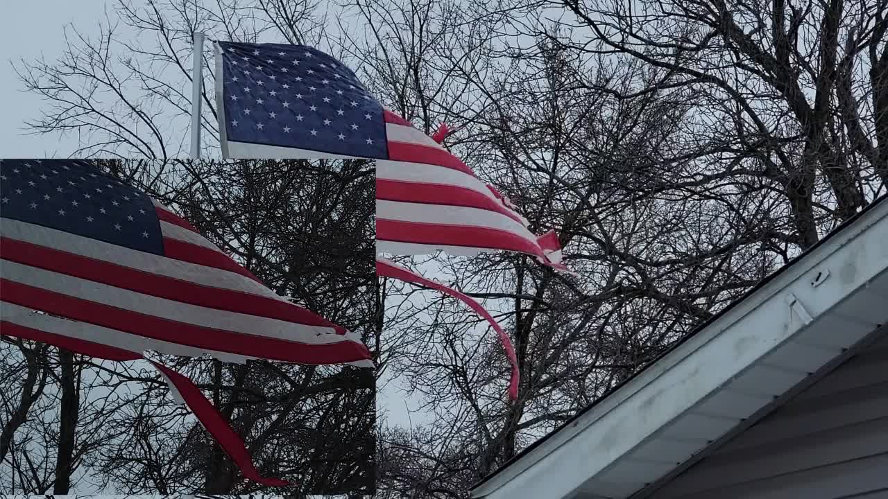 ICE STORM SABATAGES OLD GLORY