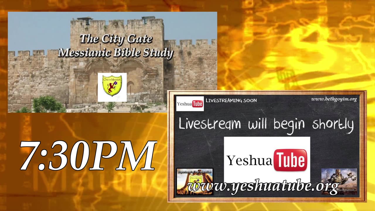 BGMCTV LIVE THE CITY GATE MESSIANIC BIBLE STUDY - PARASH 007 VAYETZEI "AND HE WENT OUT"