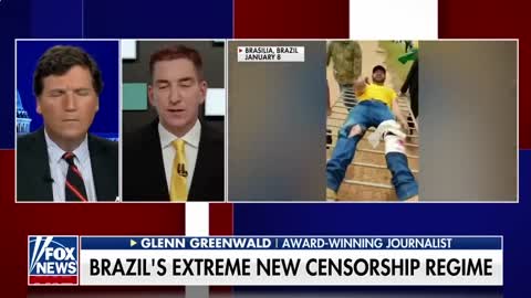 Glenn Greenwald warns Tucker about an 'extremely alarming development'