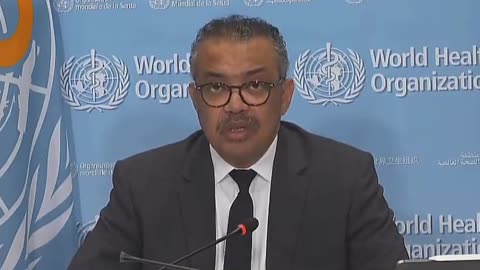 Tedros is at it again.