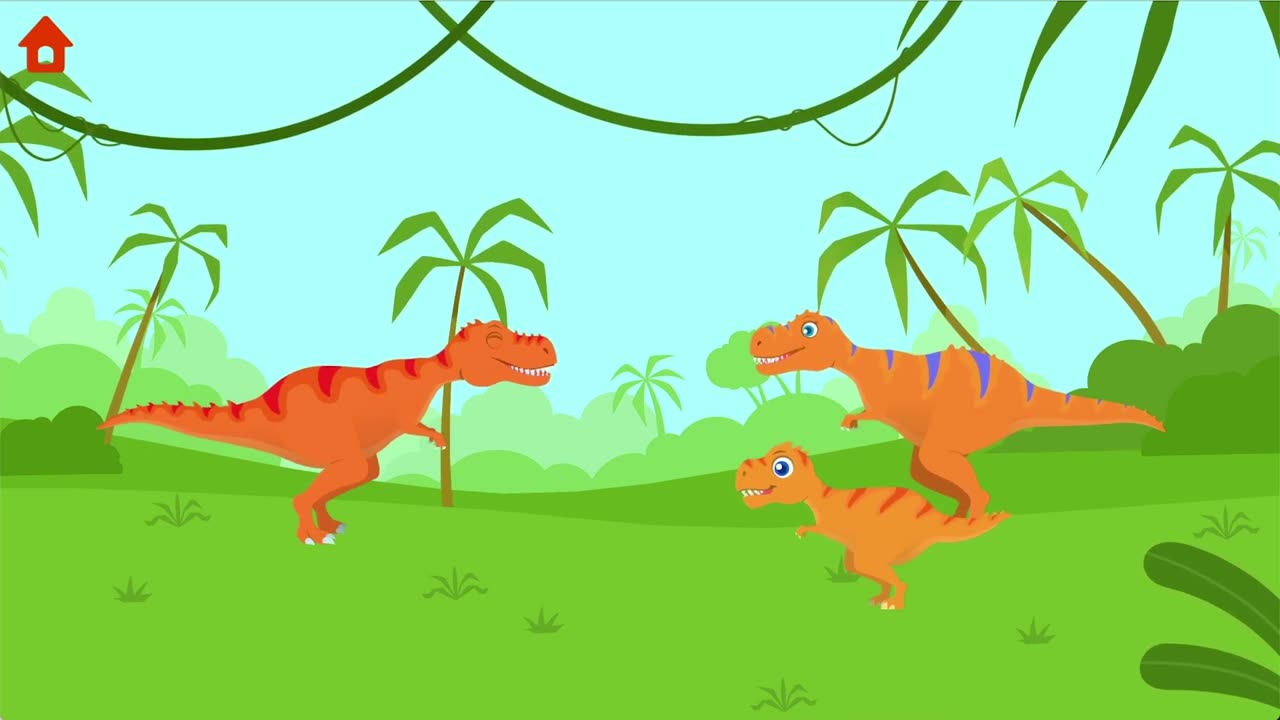 Kids Dinosaur Video - Dinosaur Island - Dinosaur Exploration Games for Kids - Kids Learning