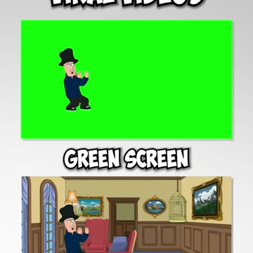 Green Screen VS Original "Dancing, Walking, Rearranging Furniture" Carter Pewterschmidt