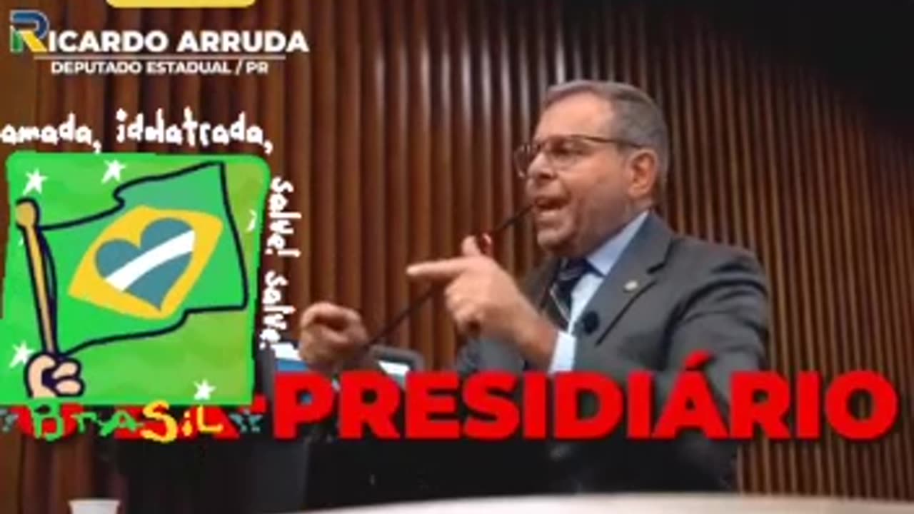 O povo brasileiro não aceita esse larápio como presidente