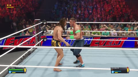 Matt Riddle VS John Cena - WWE 2K23