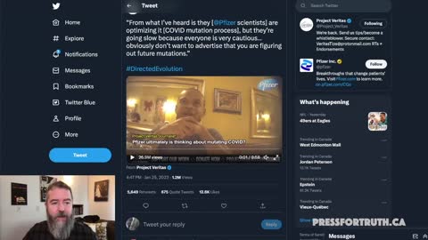 Pfizer Under The Spotlight And Feeling The Heat: Project Veritas Video Now At 27M Views