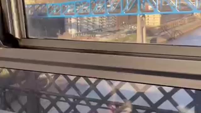 Heading into Newcastle Station
