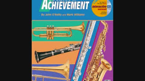 Trombone Method 90-95 of Accent on Achievement Book 1