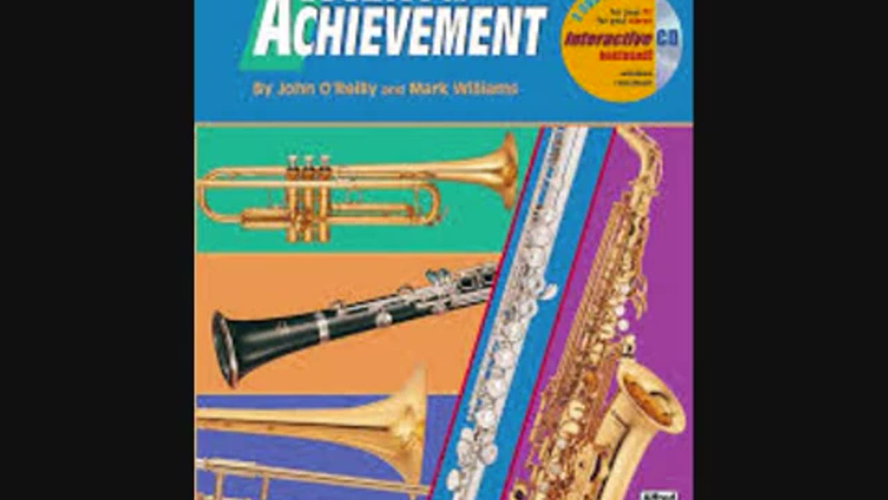 Trombone Method 90-95 of Accent on Achievement Book 1