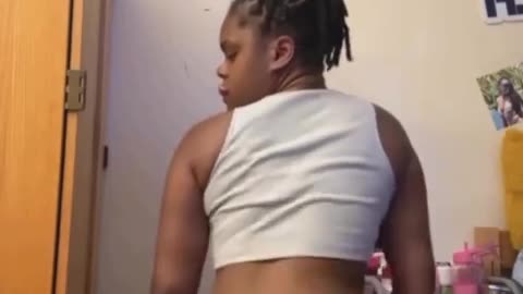 Crazy twerking challenge.