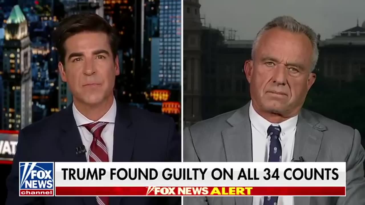 RFK Jr._ Trump conviction is 'going to backfire on the Democrats' EXCLUSIVE Gutfeld Fox News