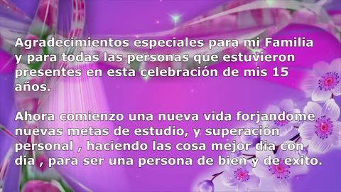 15 años Adamaris