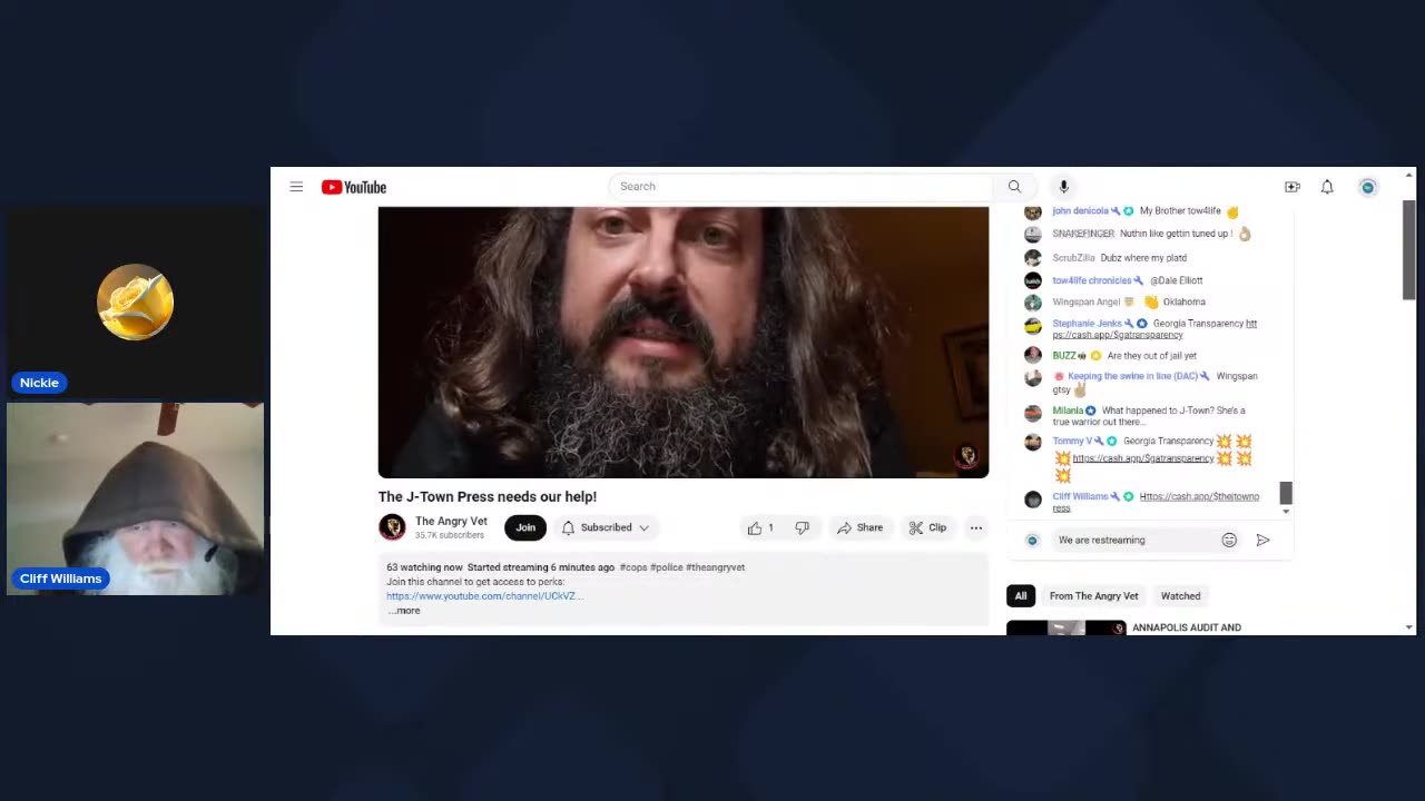 Angry Vet Restream