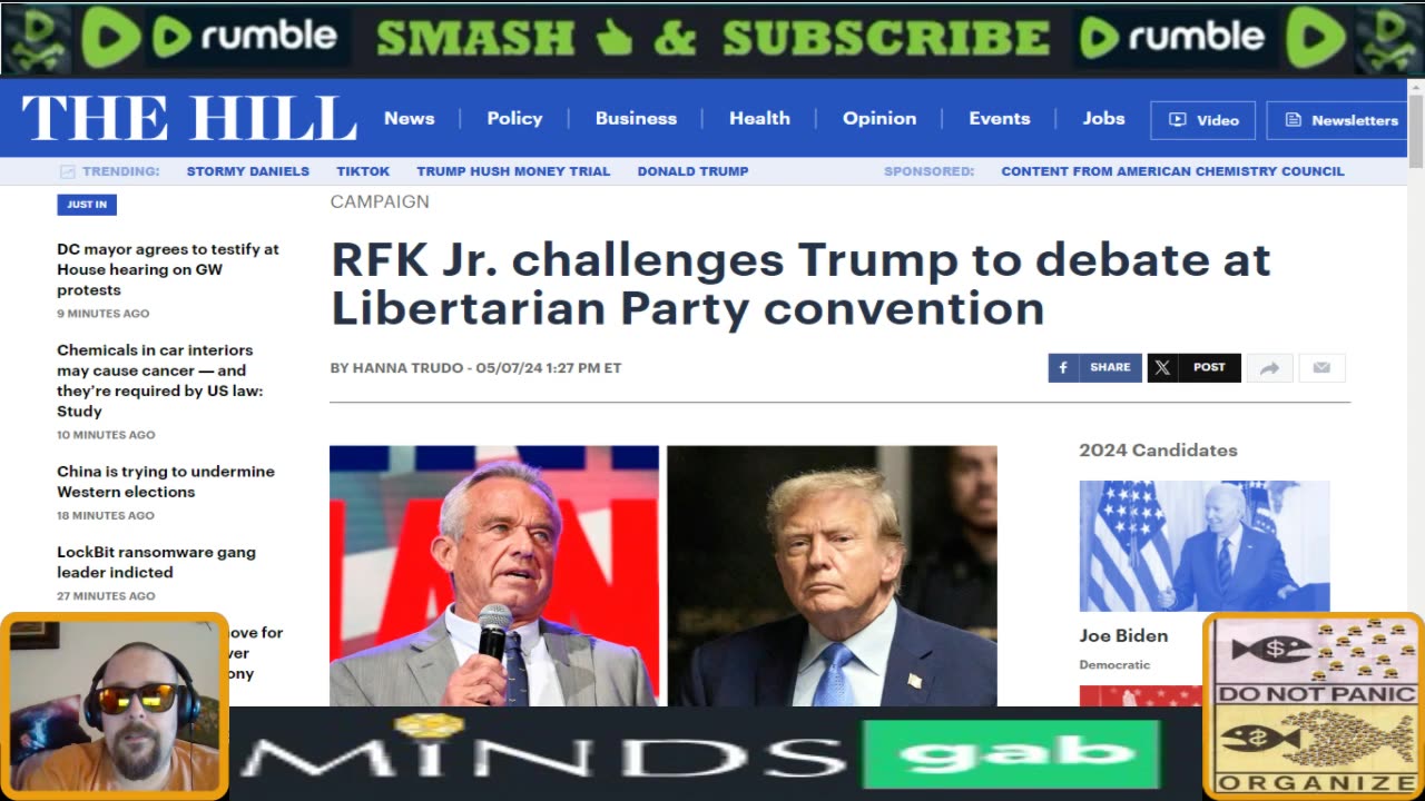 🚨Libertarian Party Convention Debate Between RFKJR & TRUMP?🚨