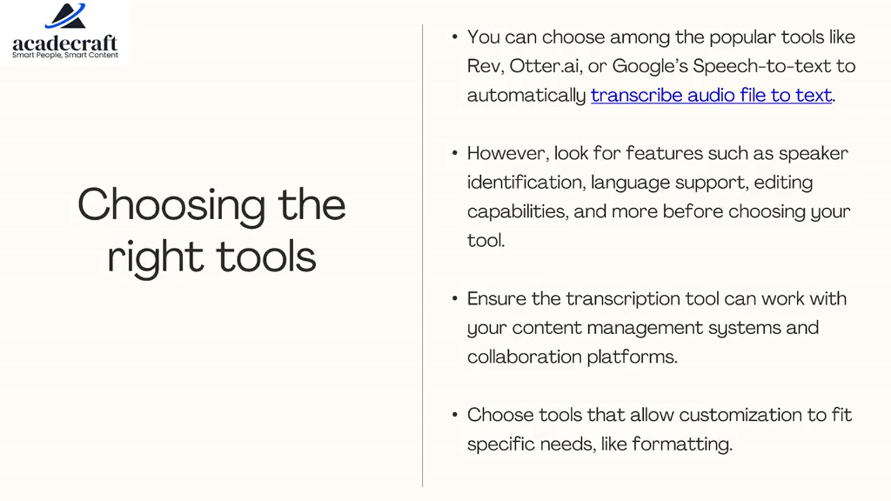 Simplifying Transcription with Audio-to-Text Conversion