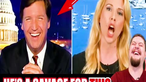 Tucker laughs in sassy socialist's face when she has A meltdown on live TV