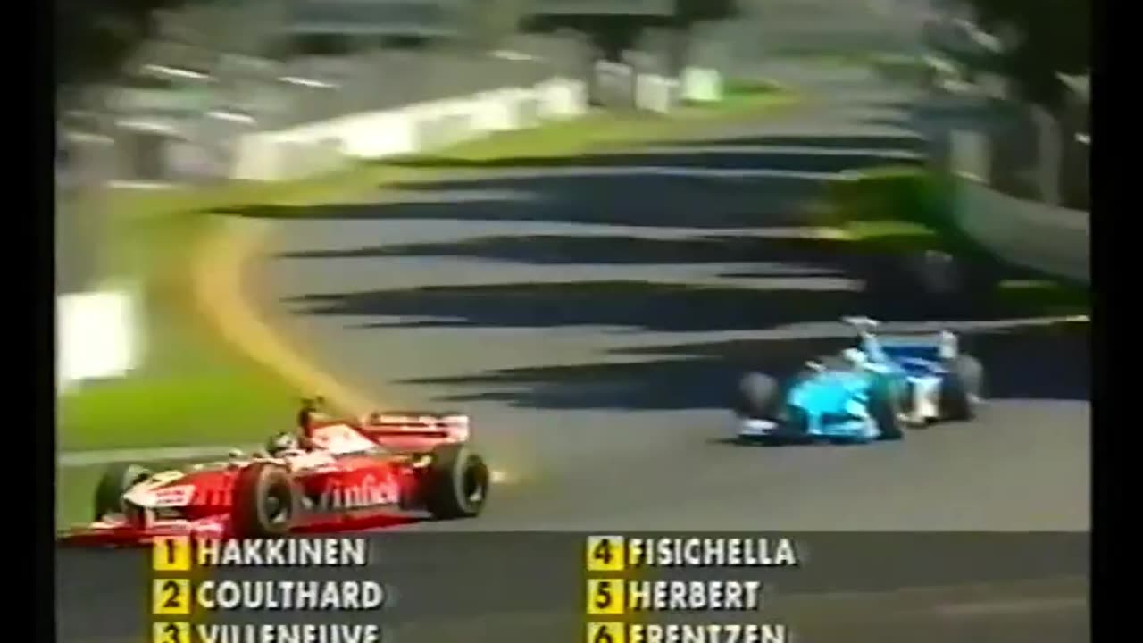 F1 Melbourne 1998