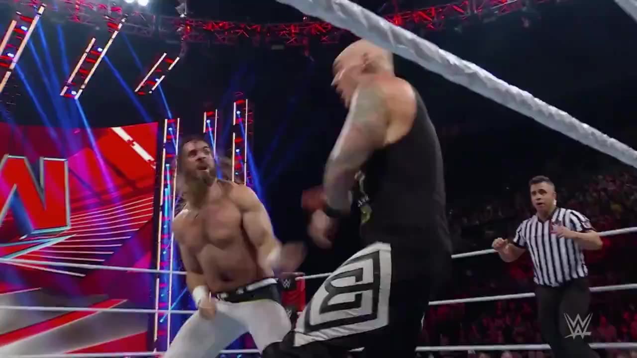WWE RAW Seth Rollins VS Baron Corbin | Kai Wrestling Broadcast