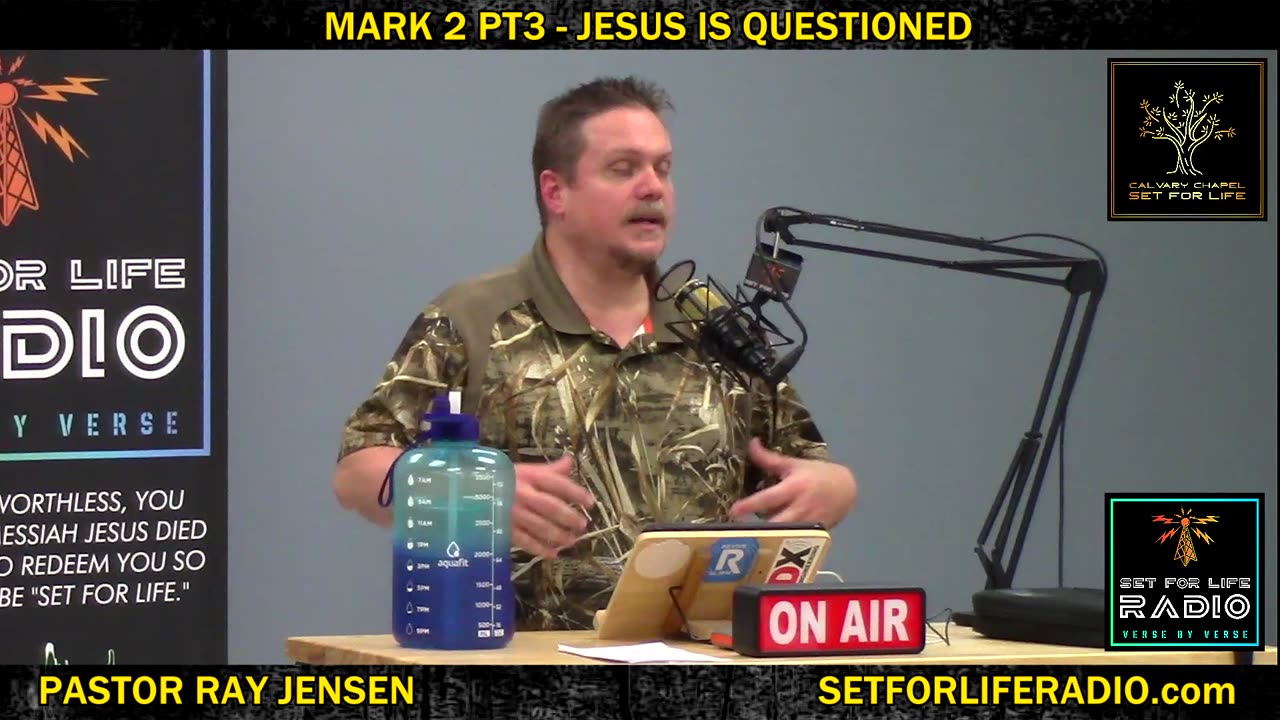 Mark 2 pt3 - Jesus Is Questioned