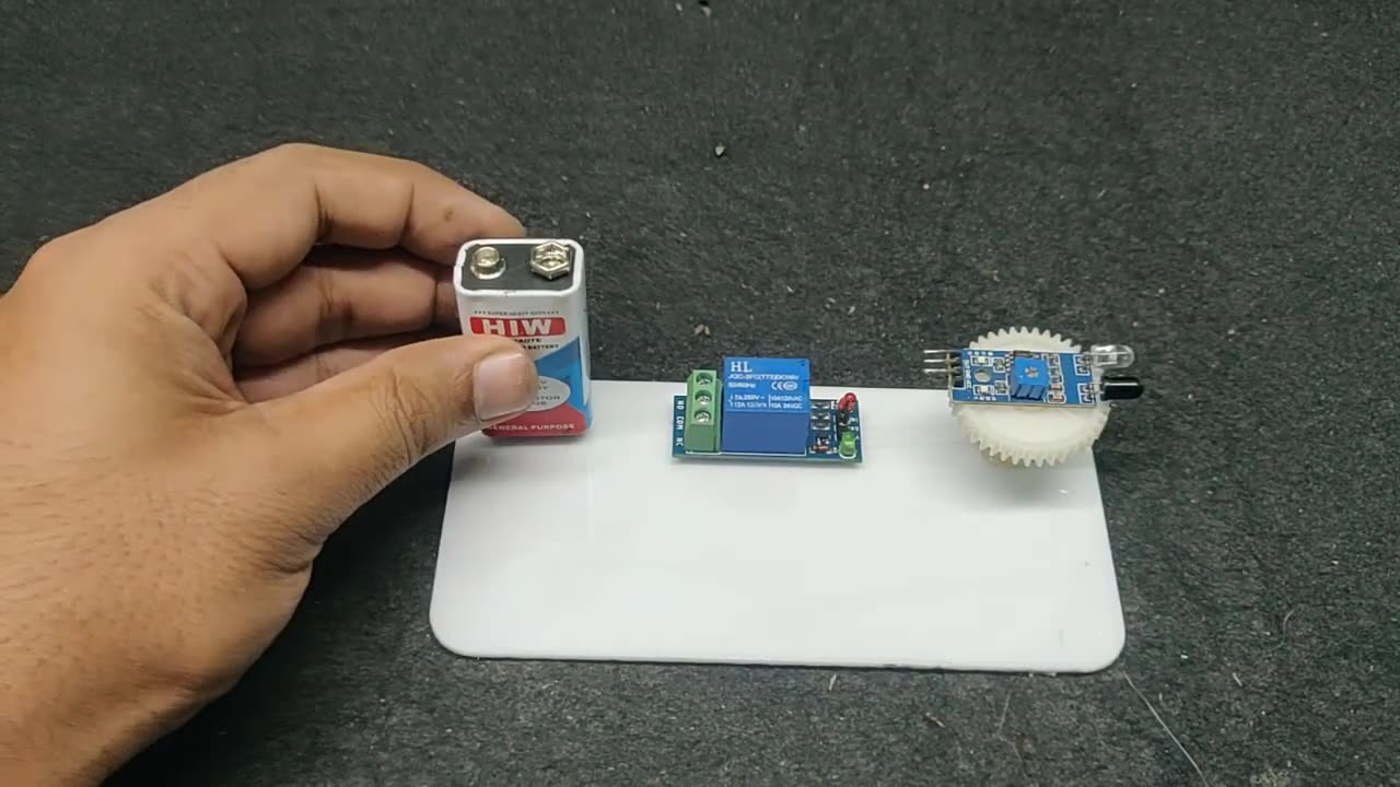 How to make door security alarm using IR sensor