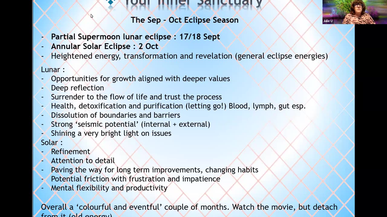 22 sep 24 Equinox - Your Inner Santuary