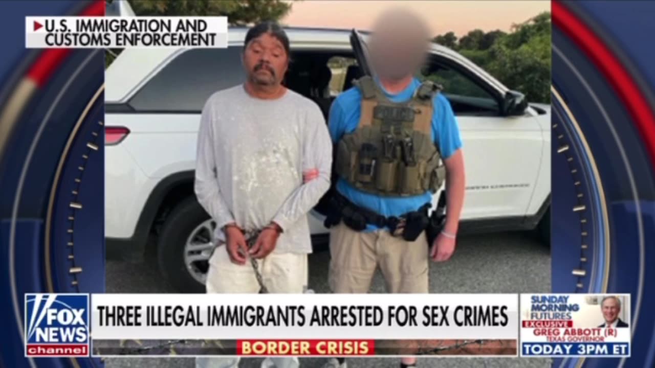 Three illegal immigrants arrested for sex crimes