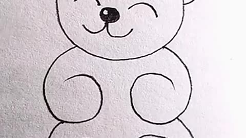 Draw teddy