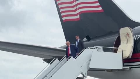 President Trump is wheels down in Pennsylvania 🇺🇸