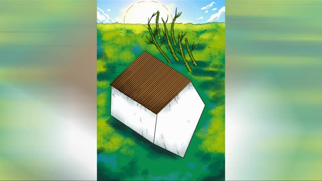 Complementary video outside "Toshiro" house