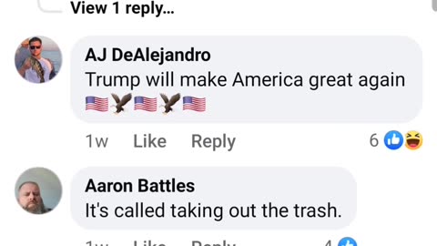 Another Facebook ad dissing Trump while the comments are 99% Trump supporters 🤣