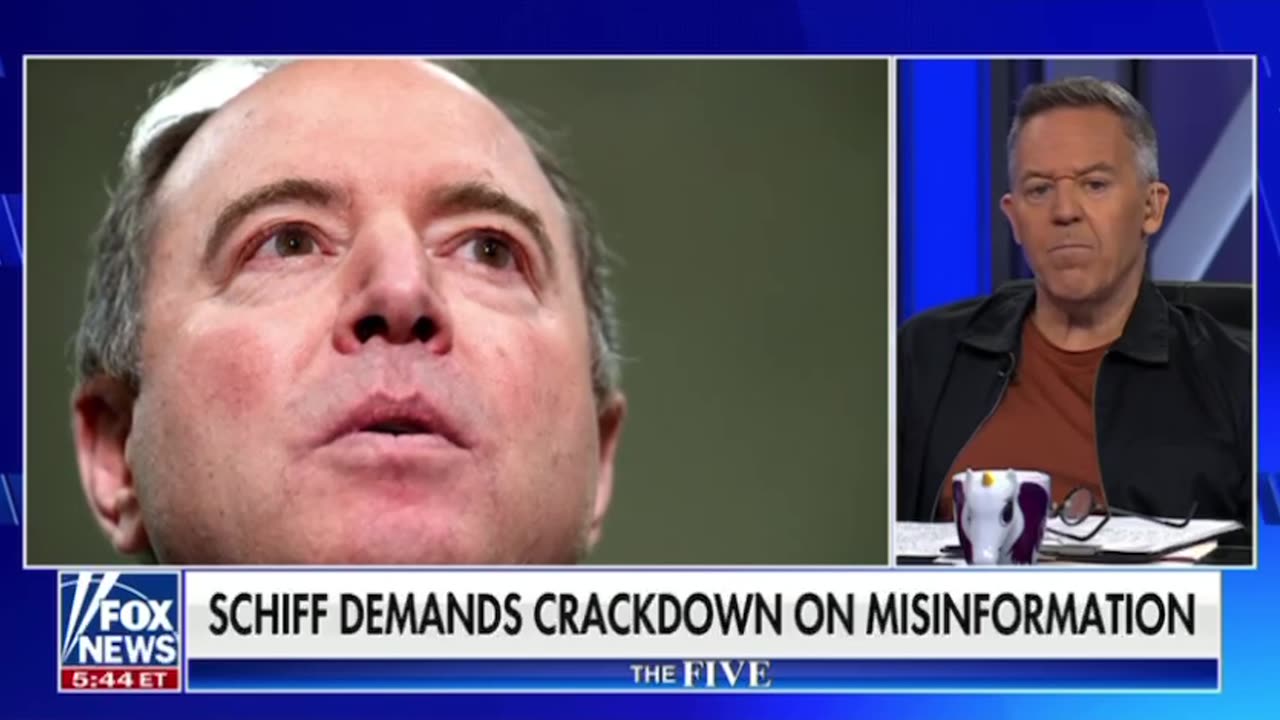 Gutfeld: Schiff is a conveyor belt of lies