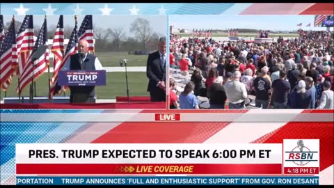 LIVE: President Trump Holds a Rally in Freeland, Michigan