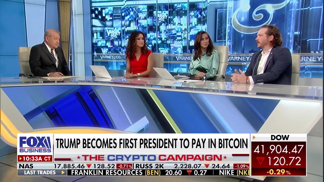 [2024-09-22] 'HISTORY IN THE MAKING': Trump made his first bitcoin transaction, ...