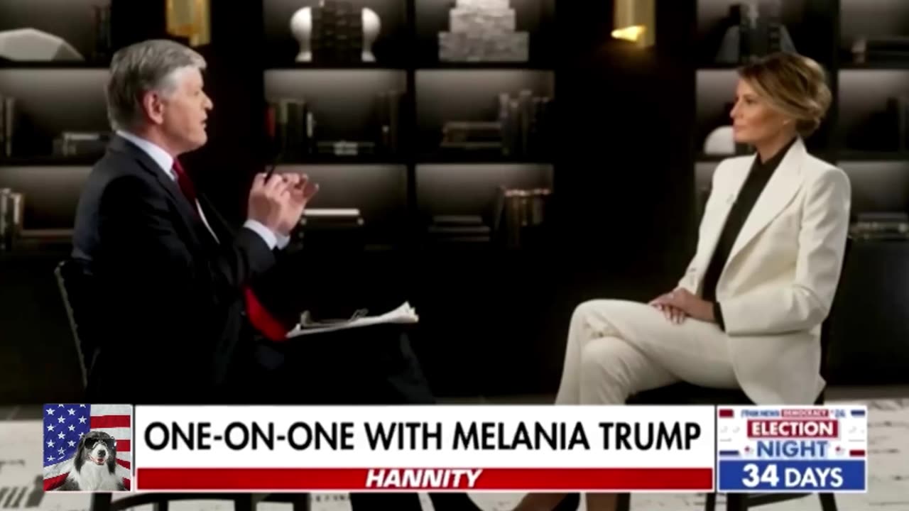 Sean Hannity Interviews Melania Trump (10/02/24)