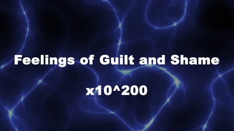 Amplified Reiki [AR] for Feelings of Guilt and Shame - 10^200 x Stronger Energy