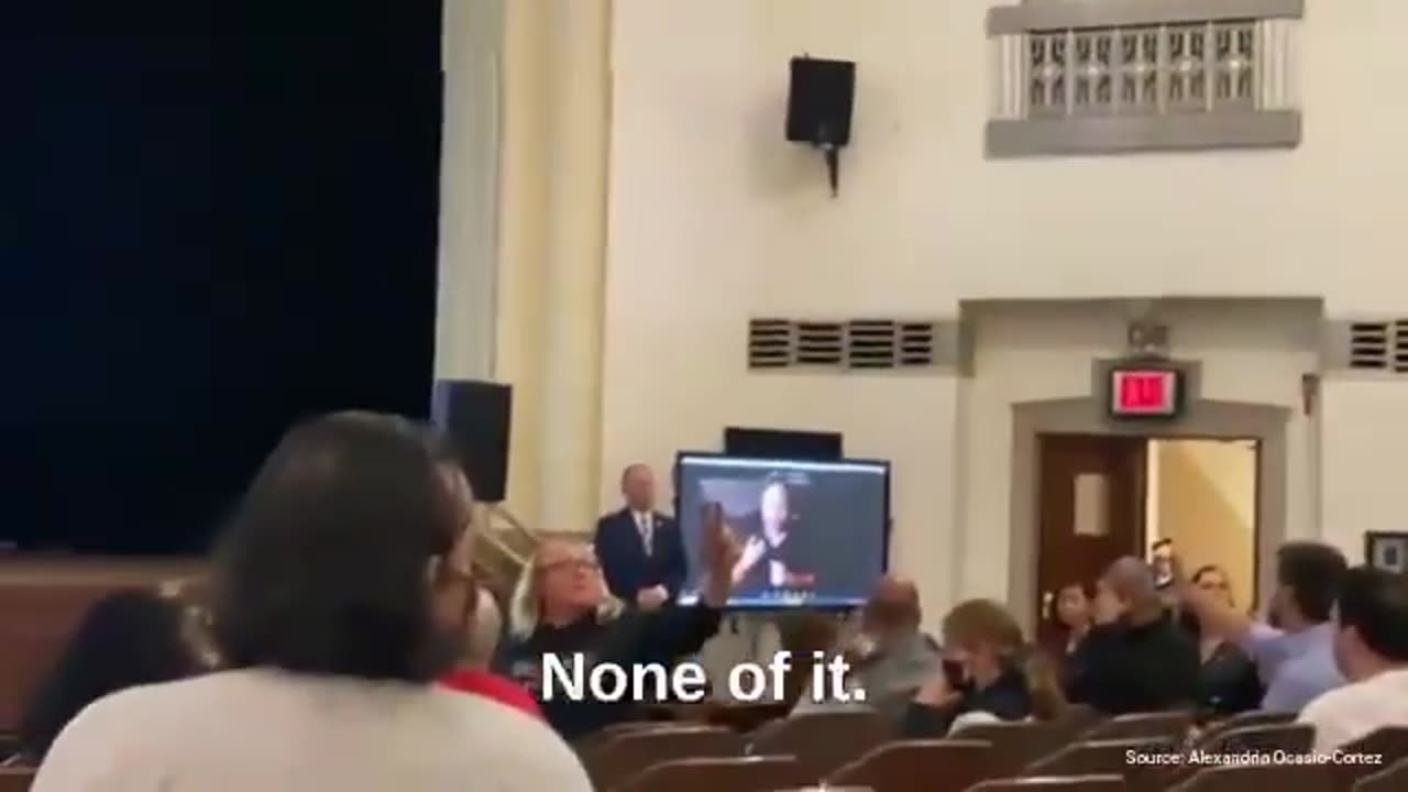 WATCH: Heckler Uses Tulsi Gabbard To Torch AOC At Awkward Town Hall Disaster