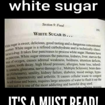 Stop Using White Sugar.