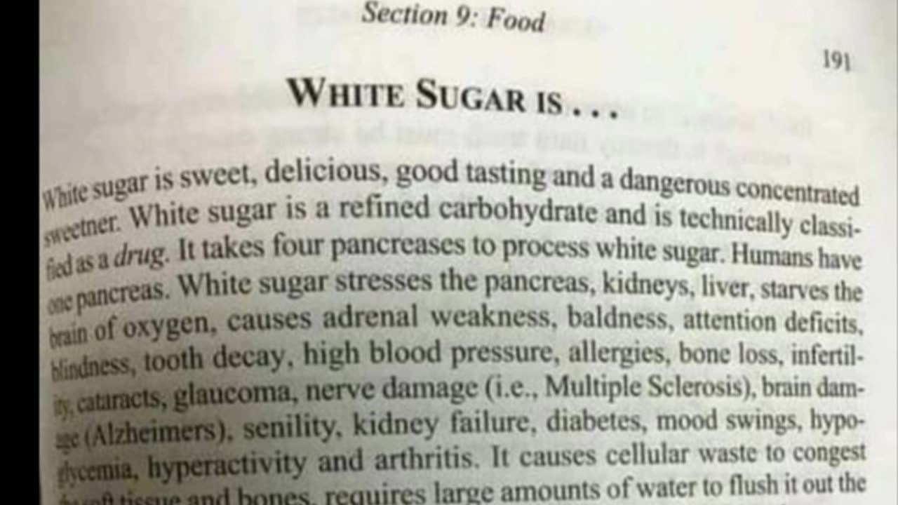 Stop Using White Sugar.