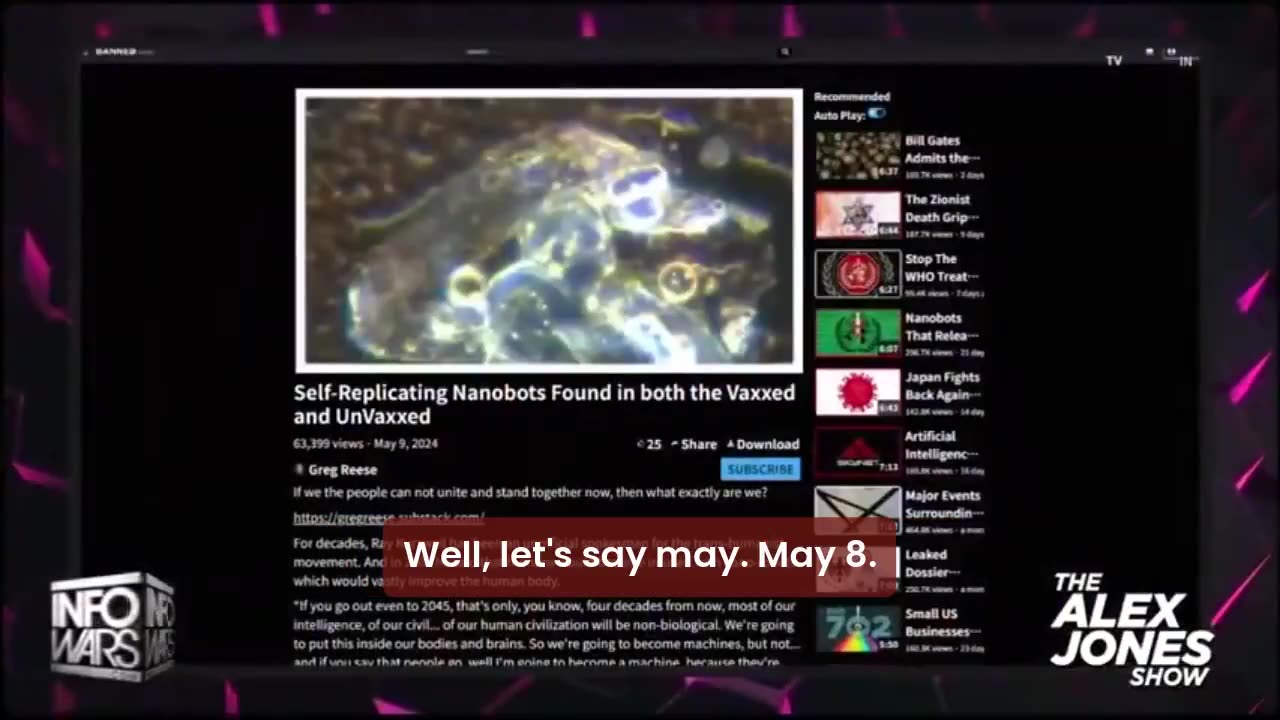 Alex Jones about bird flu outbreak - "They are getting ready. We're already into the hysteria....