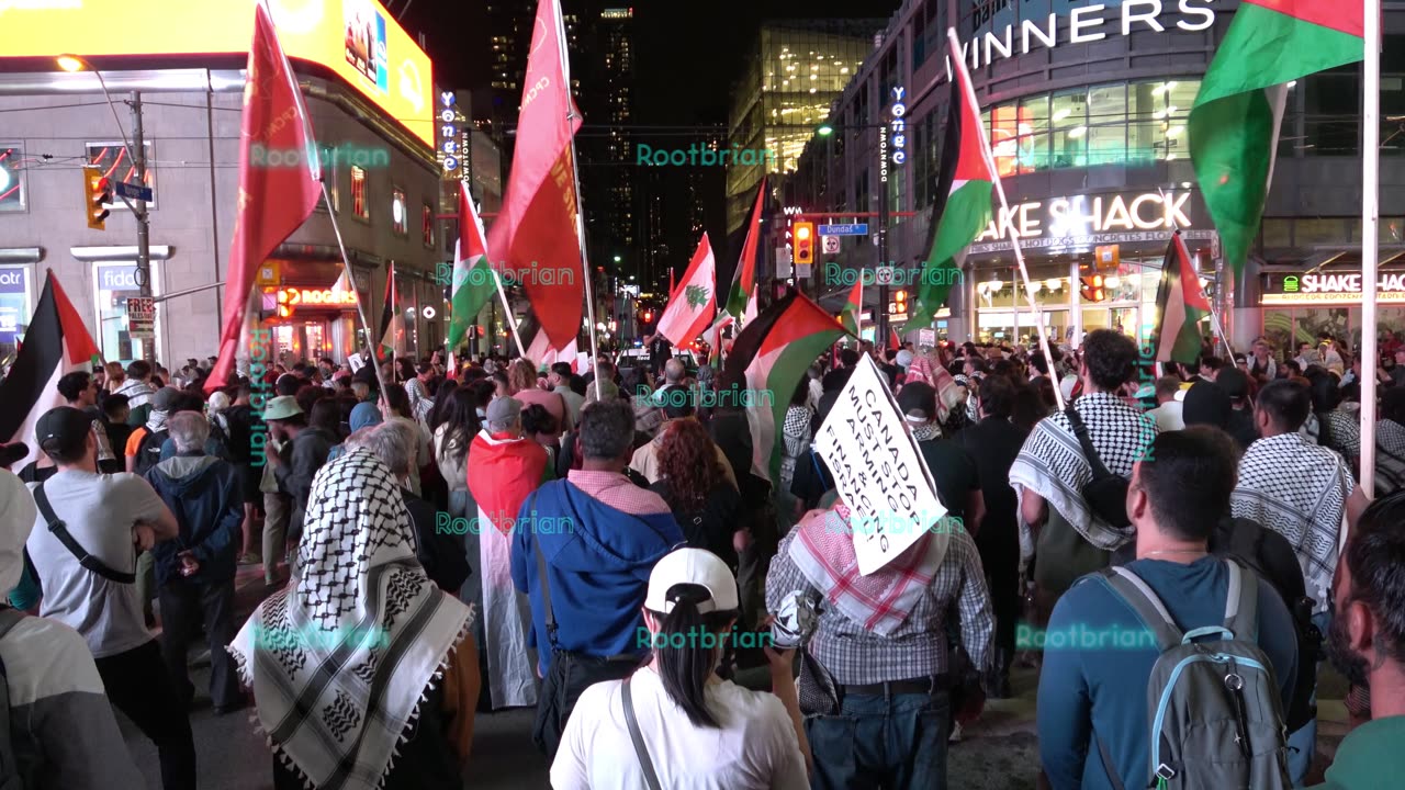 TORONTO - EMERGENCY ACTION! - HANDS OFF LEBANON! - End the Genocide on gaza now!
