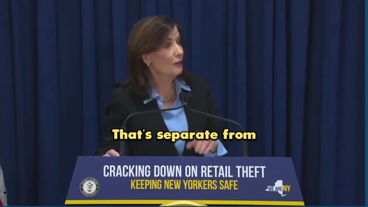 NY Governor Hochul is now groveling to Trump because she is on the losing end