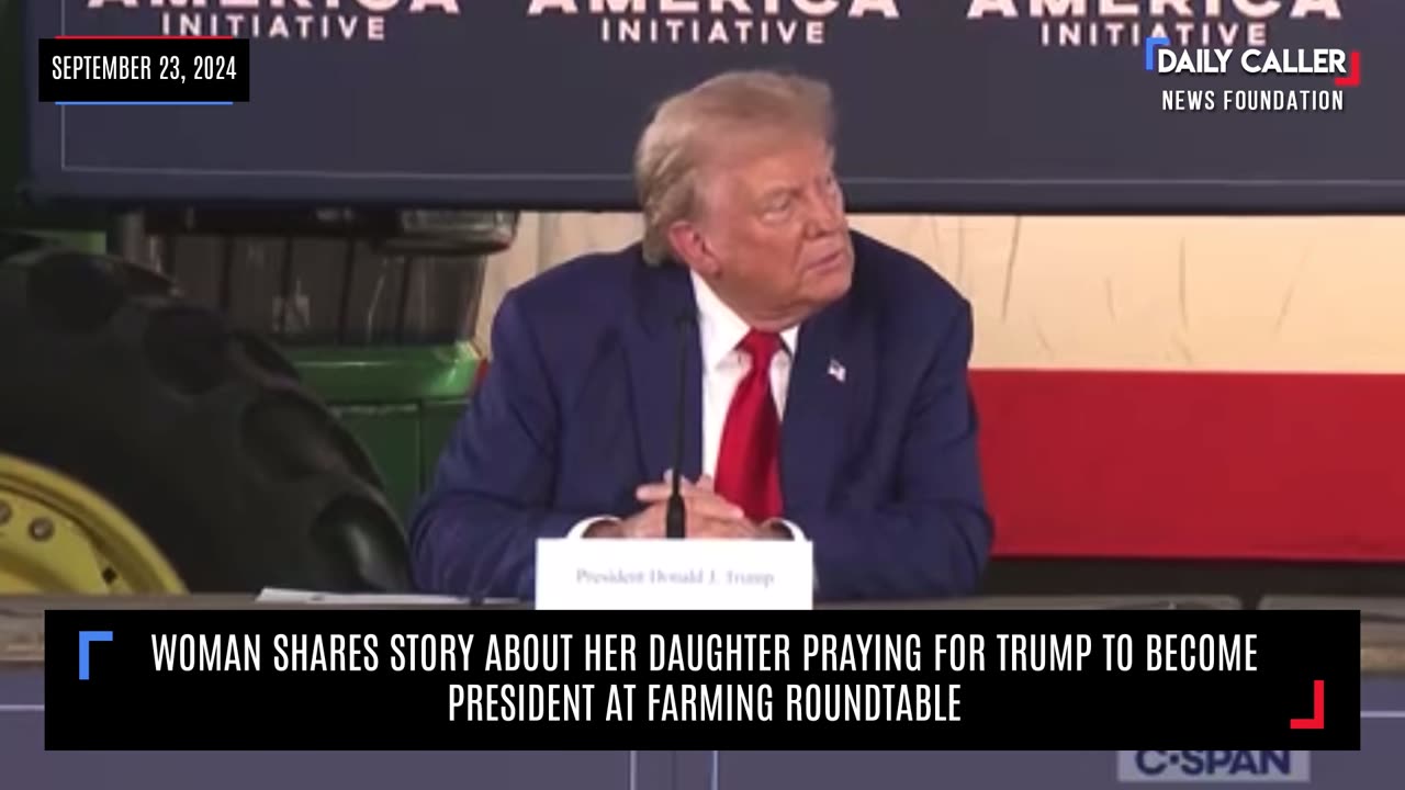 Woman Says Her Daughter Prayed For Trump To Become President