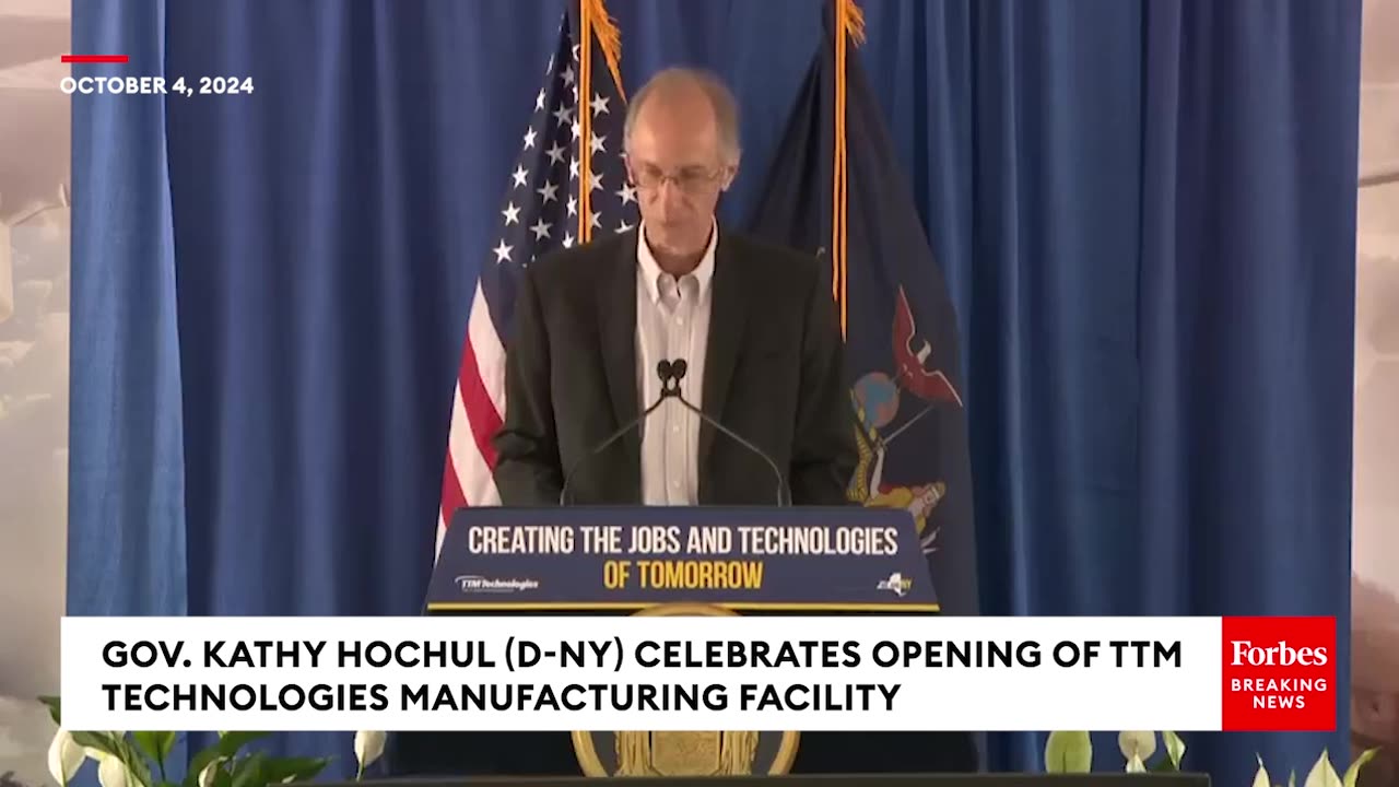 Gov. Kathy Hochul Celebrates Opening Of New Manufacturing Site In Central New York