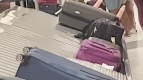 Who's baggage is this?