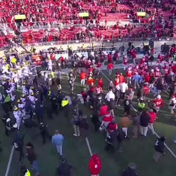 Players Pepper Sprayed During Ohio State Brawl