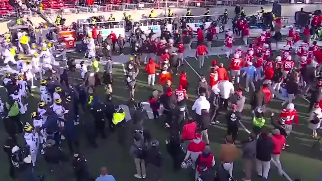 Players Pepper Sprayed During Ohio State Brawl