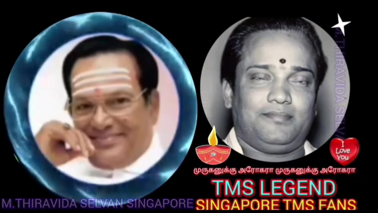 டி எம் எஸ் ஐயா பாடிய பாடல் படத்தில் வரவில்லை அடிமைப்பெண் M.THIRAVIDA SELVAN SINGAPORE TMS FANS